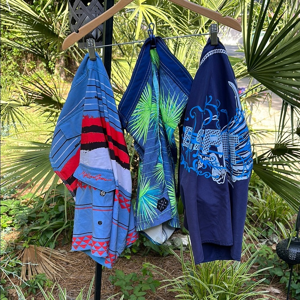BOARD SHORT BUNDLE•Maui and Sons:B-Split:George•Size 36 - Picture 3 of 16